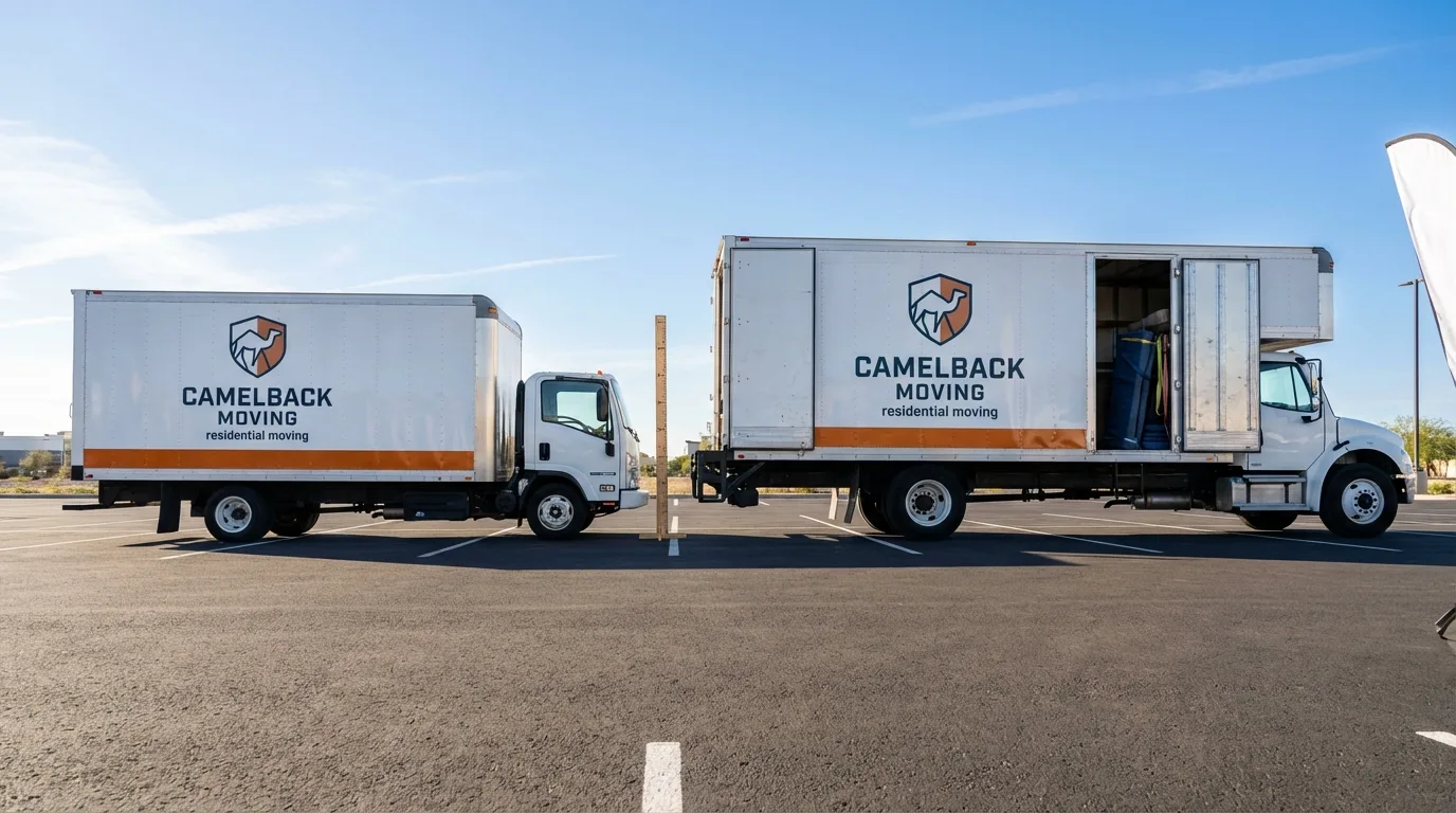 Moving truck size capacity guide in Roslyn Heights
